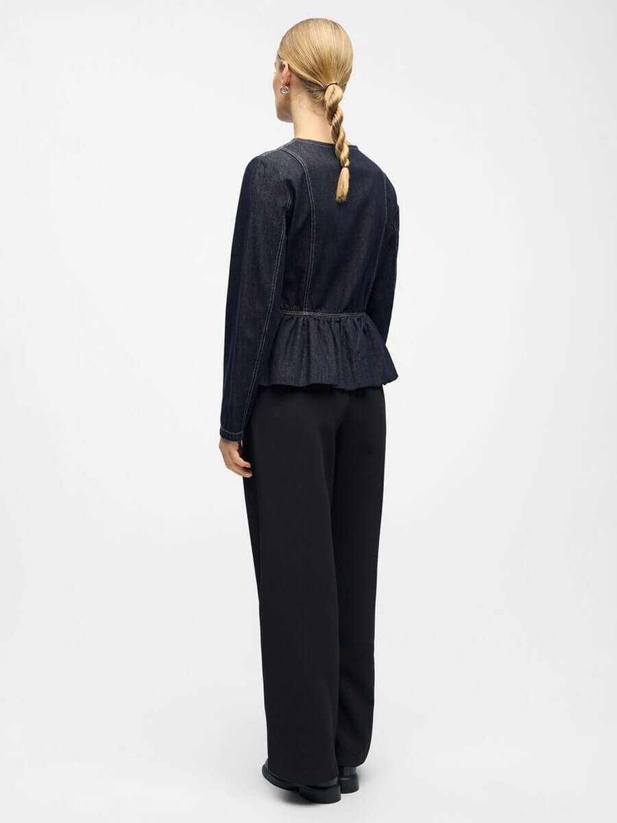 Object Janita Denim Blouse