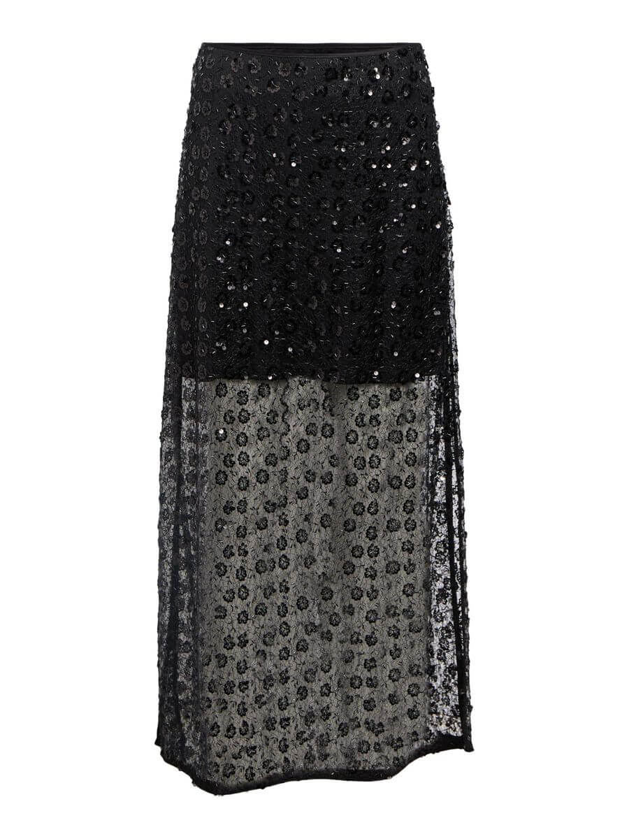 Object Maisy Lace Maxi Skirt