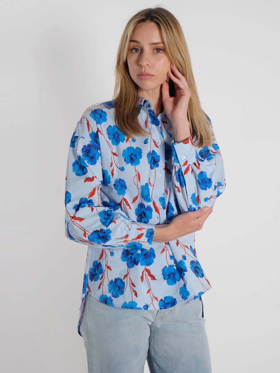 ESSENTIEL ANTWERP
Hebiba Shirt - Blue Floral