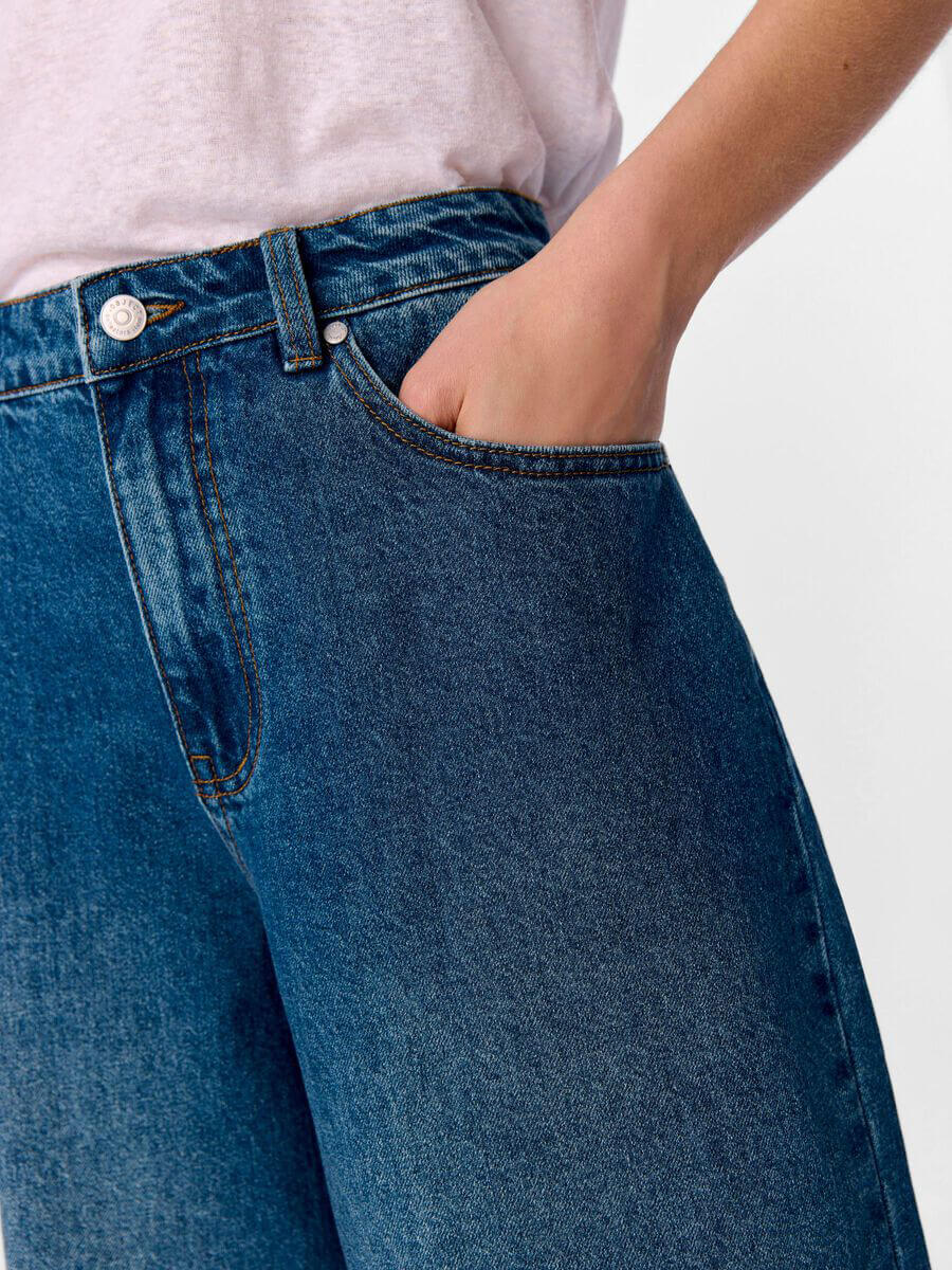 Object Sofia Denim Bermuda Shorts