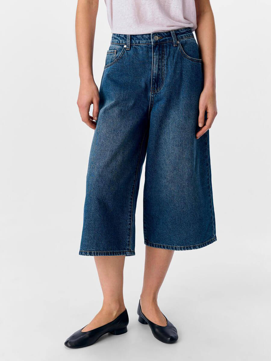 Object Sofia Denim Bermuda Shorts