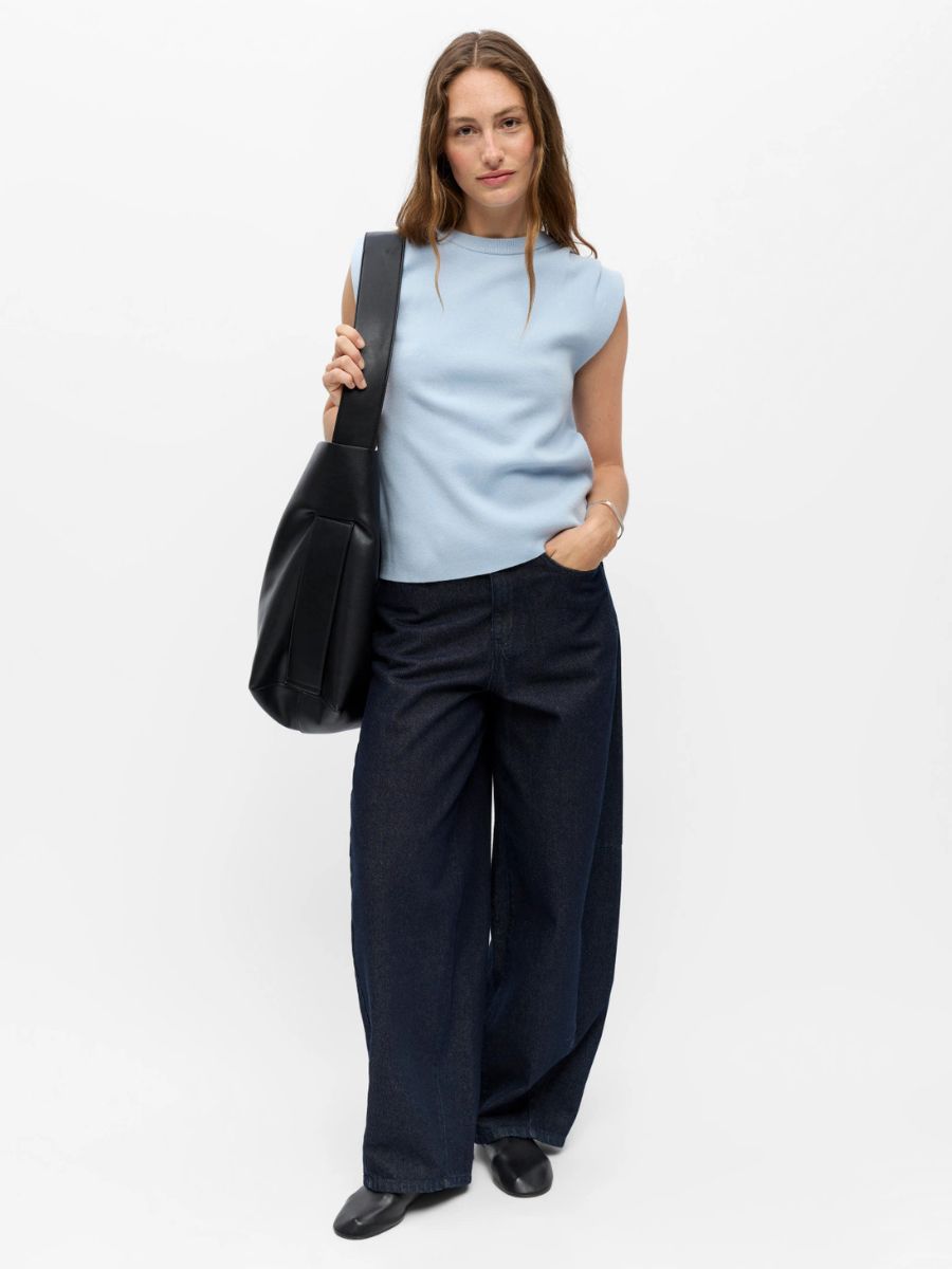 Object - Jolin Sleeveless Knit Top - Kentucky Blue