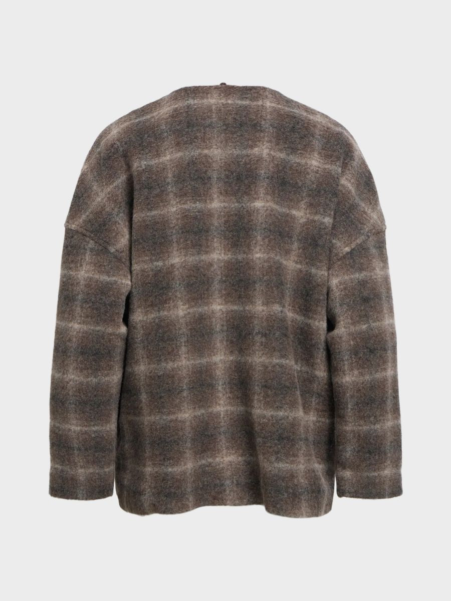 Object - Maise Scarf Jacket - Carafe Multi