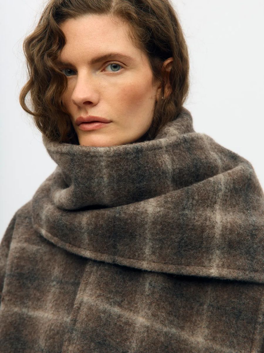 Object - Maise Scarf Jacket - Carafe Multi