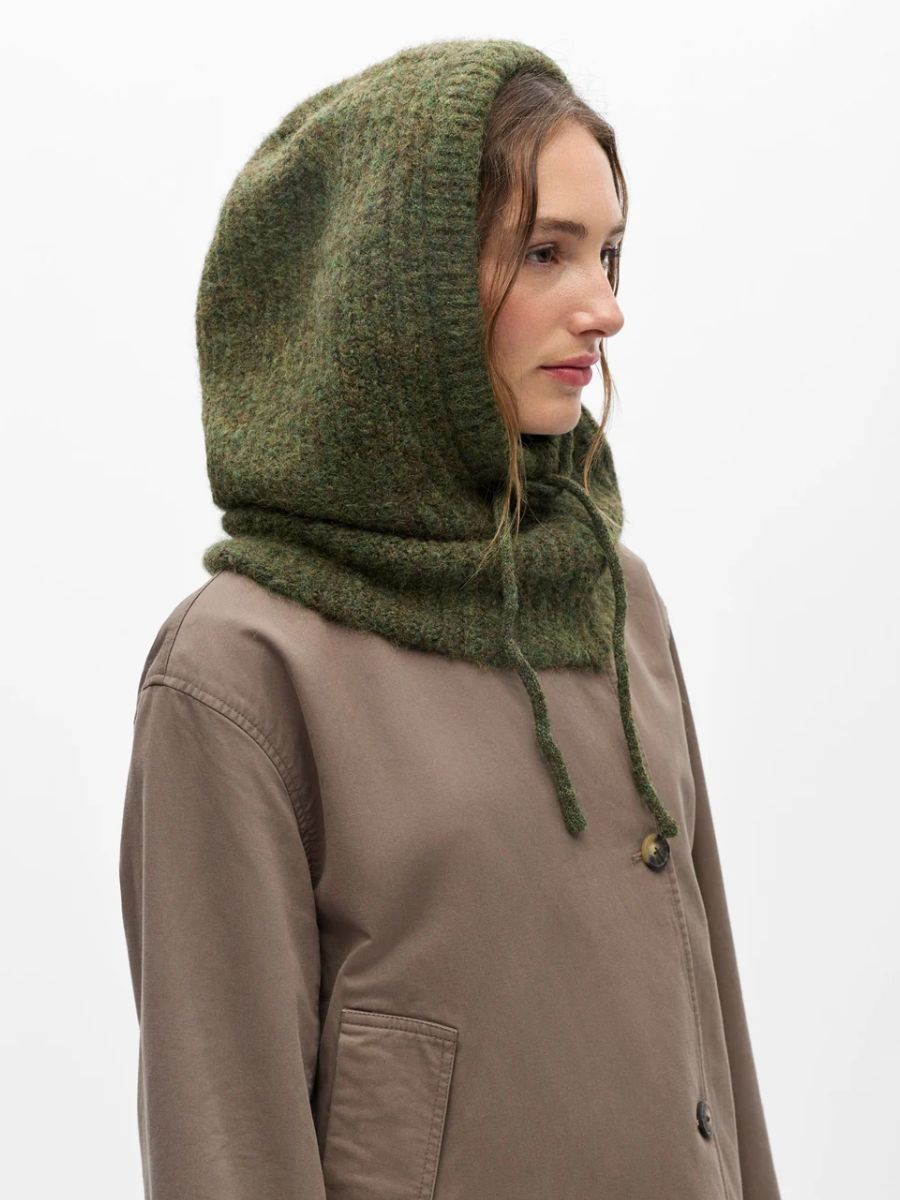 Object - Milu Knitted Balaclava - Green