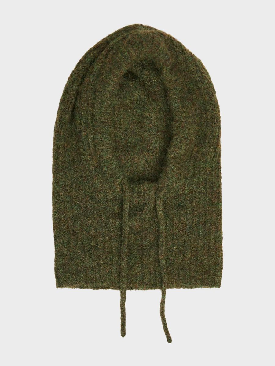 Object - Milu Knitted Balaclava - Green