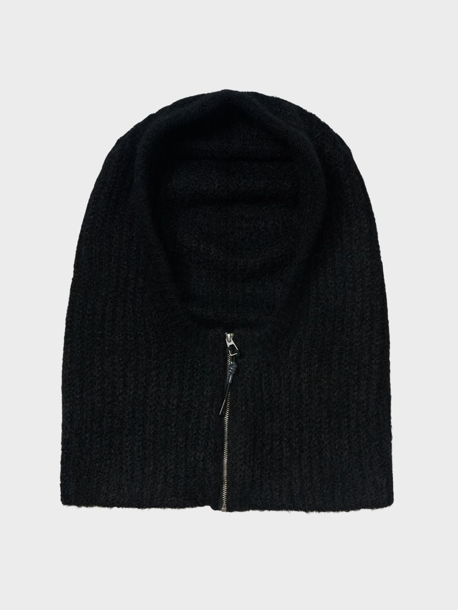 Object - Milu Zip Balaclava - Black