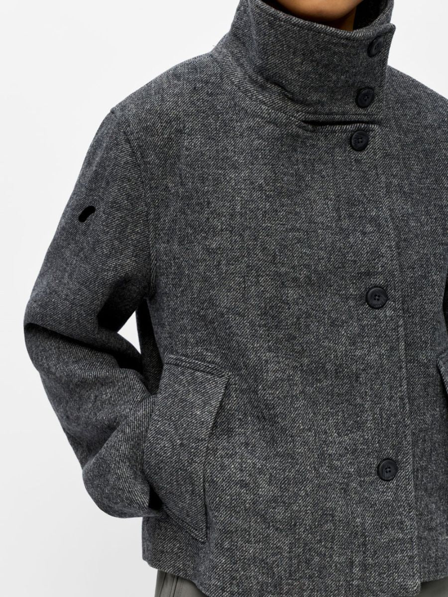 Object - Riki Jacket - Black Melange