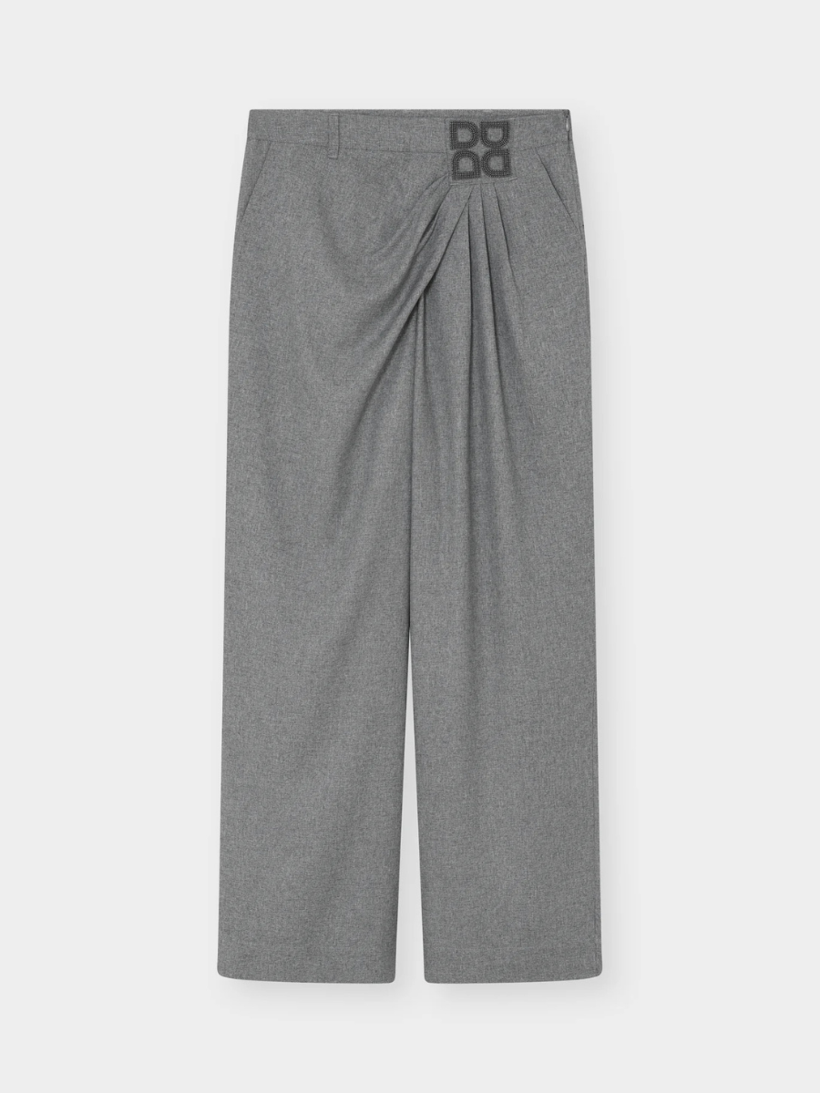 Day Birger ét Mikkelsen - Onyx Corporate Day Trousers - Medium Grey Melange