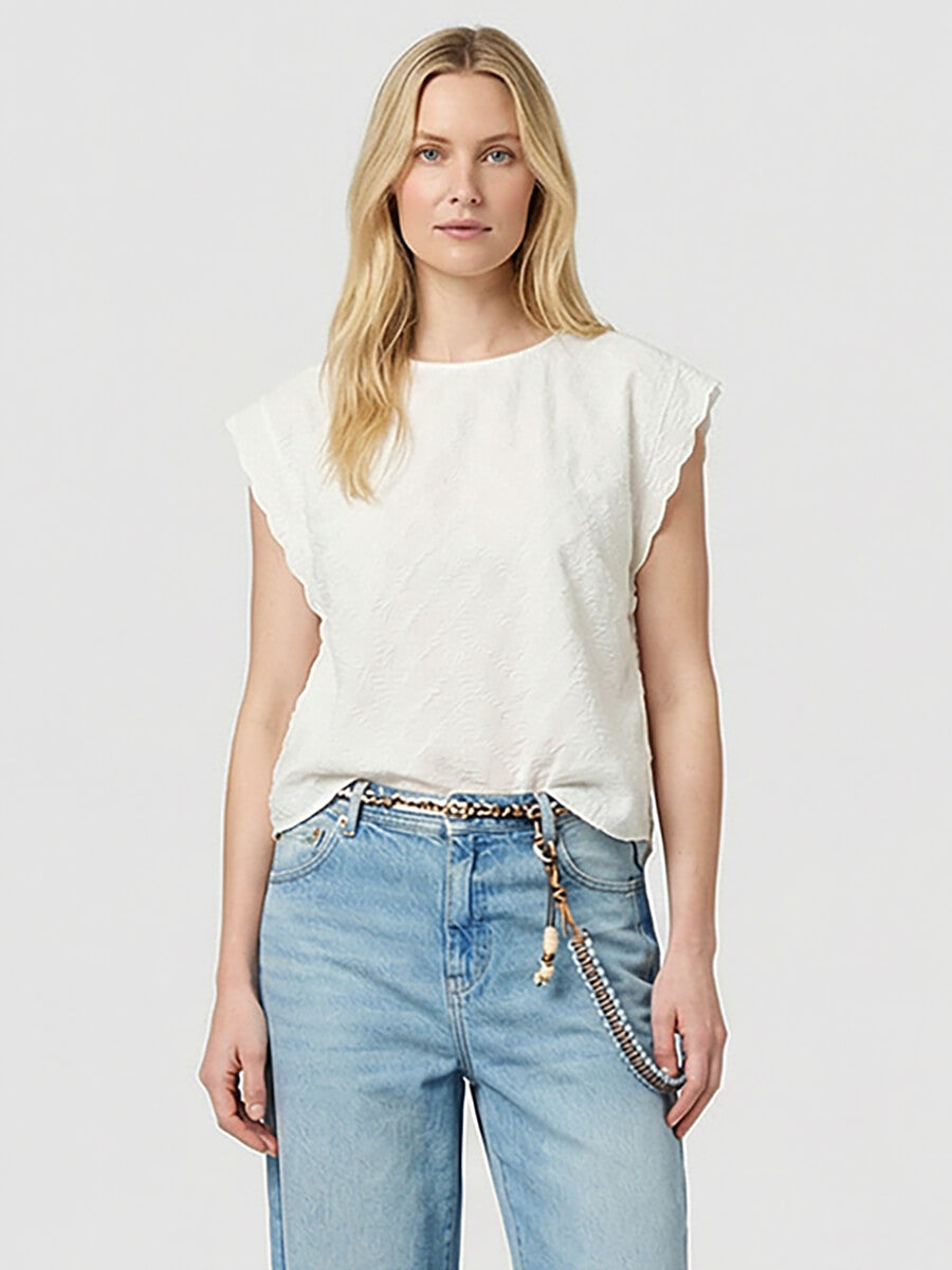 PROJECT AJ117
Hebe Blouse - Chalk