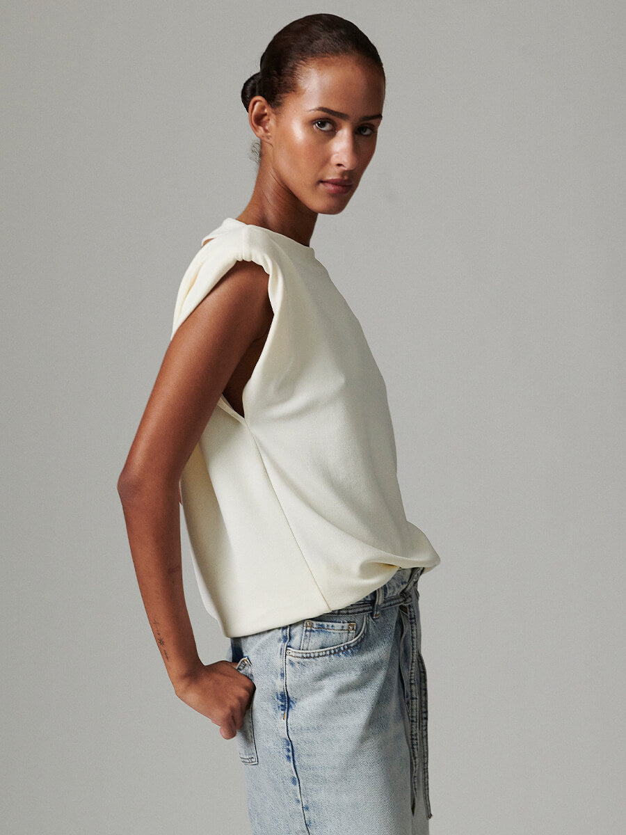 Day Birger et Mikkelsen Patti Jersey Top - Jet Stream