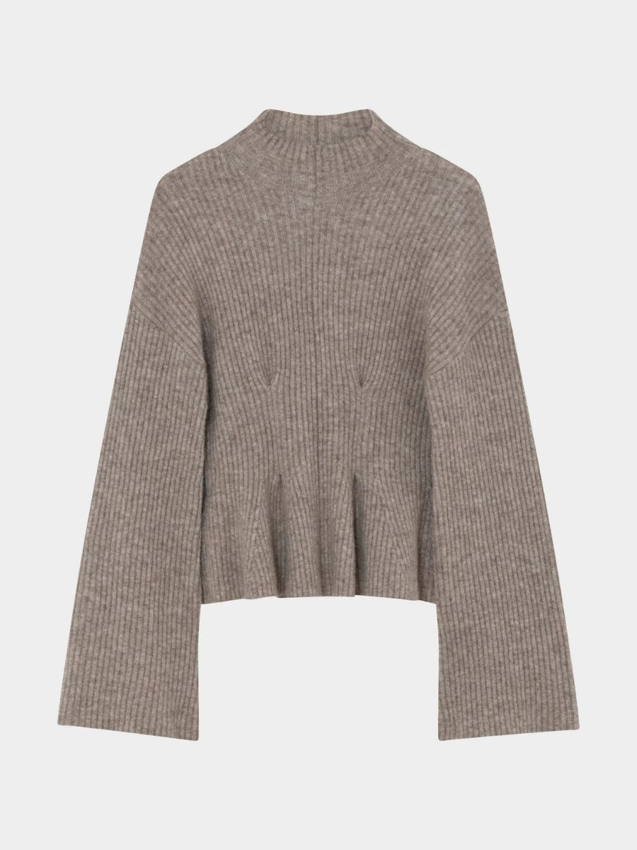 Day Birger et Mikkelsen - Pepluma Cozy Days Pullover - Roasted Cashew