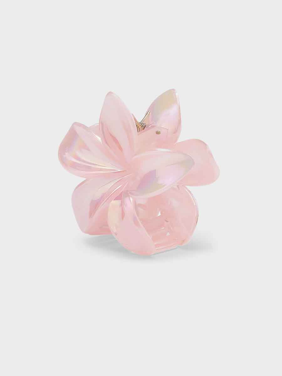 Sui Ava Plumeria Big Hairgrip - Baby Pink