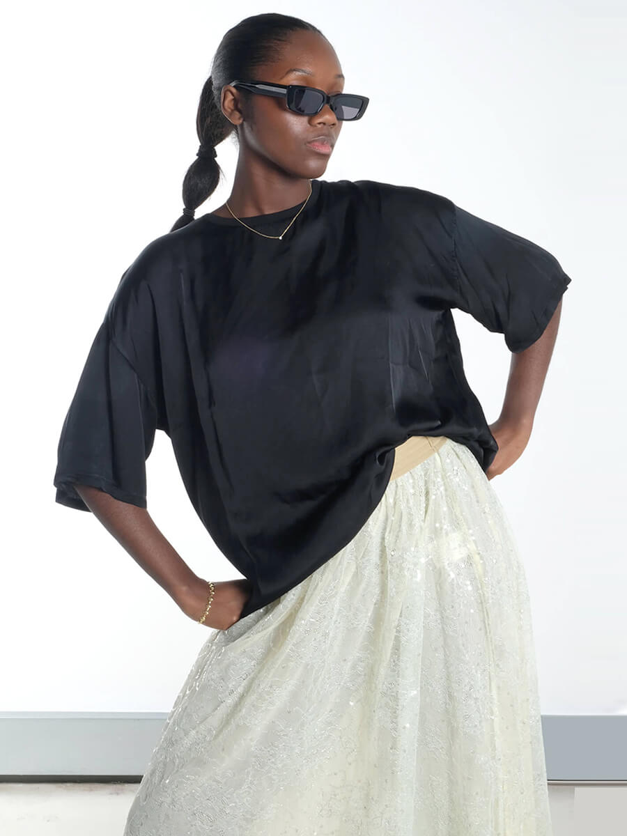 ProjectAJ117 Paula Top - Black