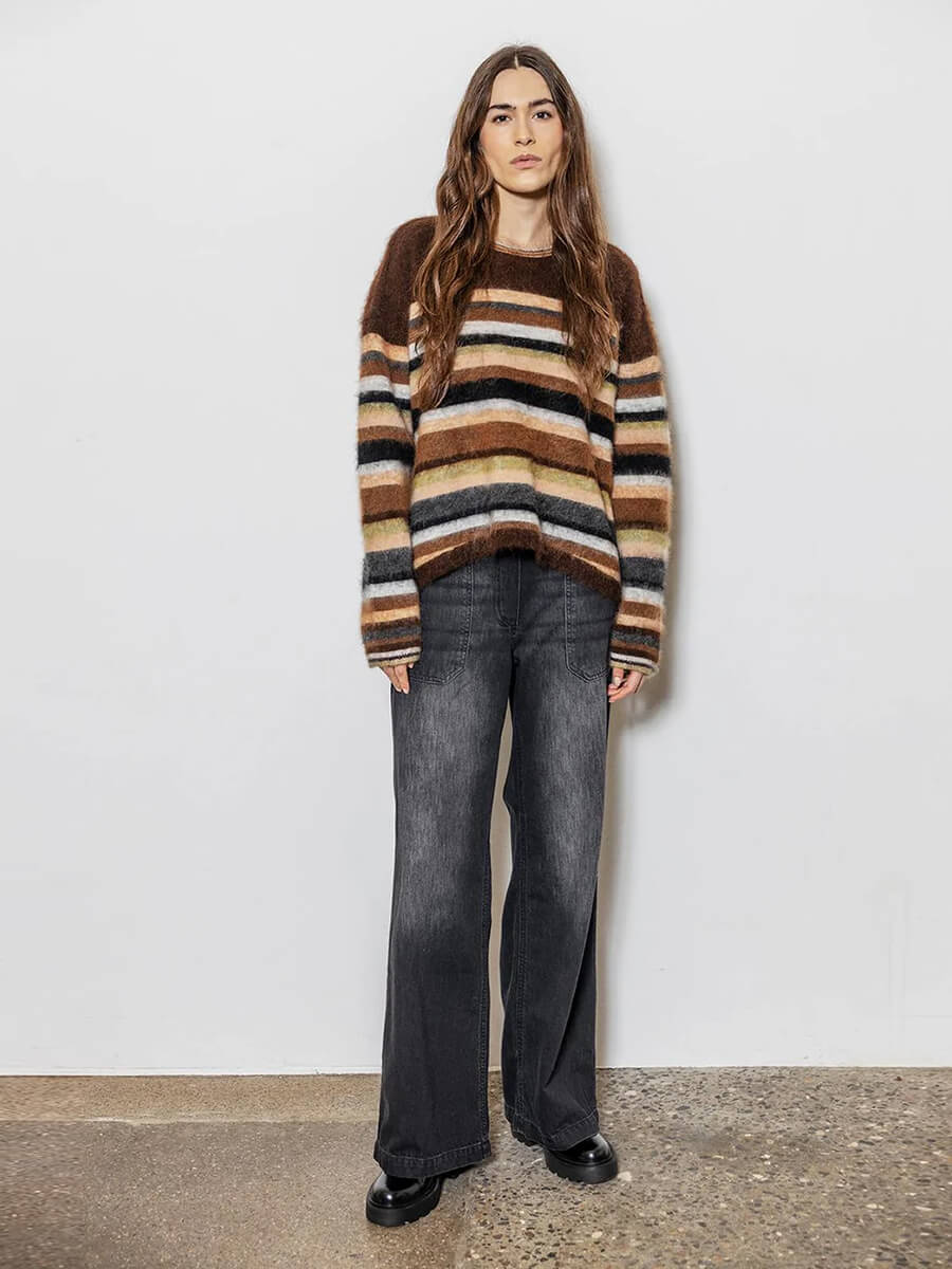 Project AJ117 - Bolette Pullover - 900 Multi