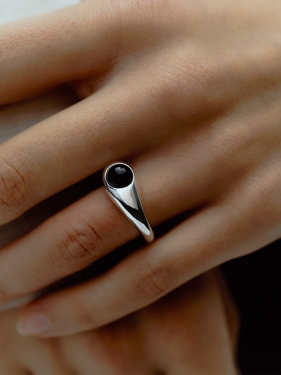 Ragbag-Dualism-Black-Onyx-Ring-Silver