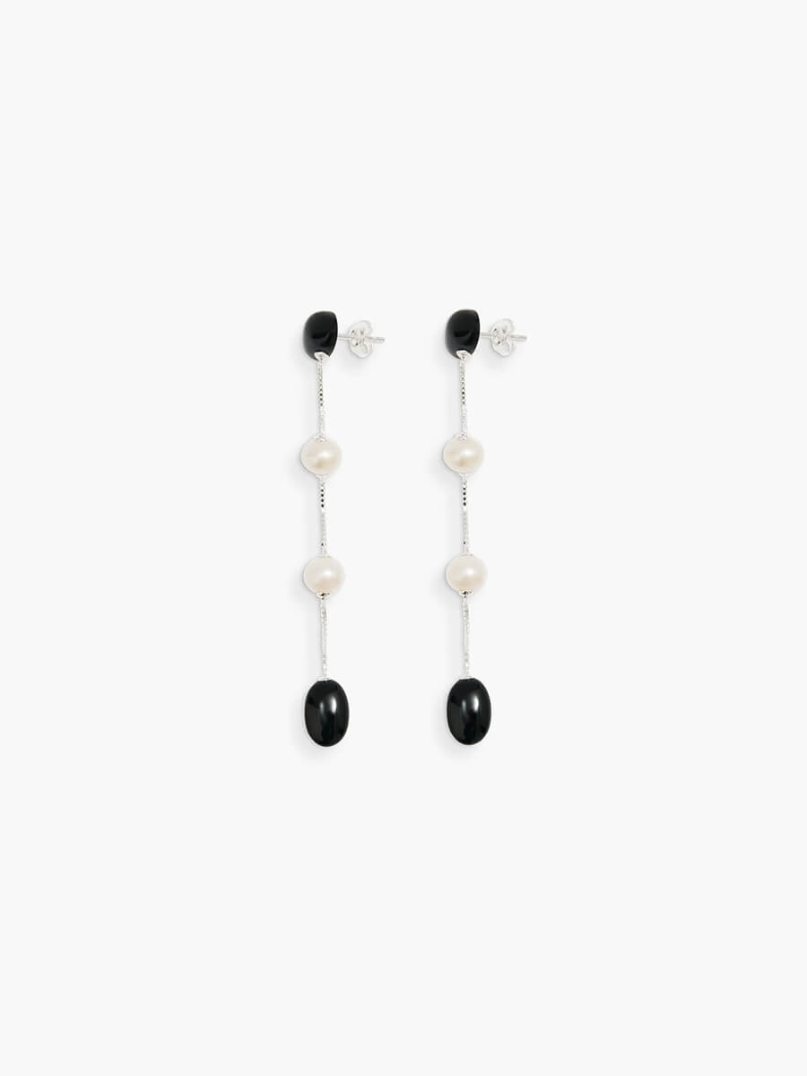 Ragbag-Dualism-Long-Earrings-Silver