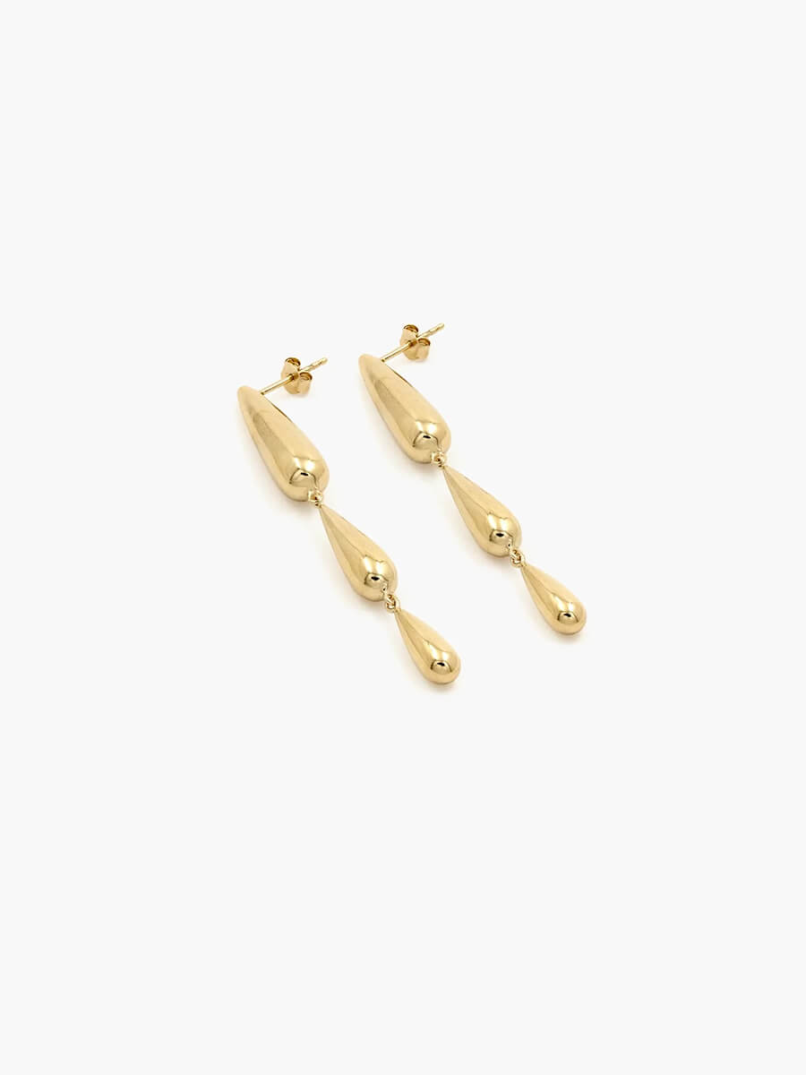 Ragbag Oculus Earrings - Gold