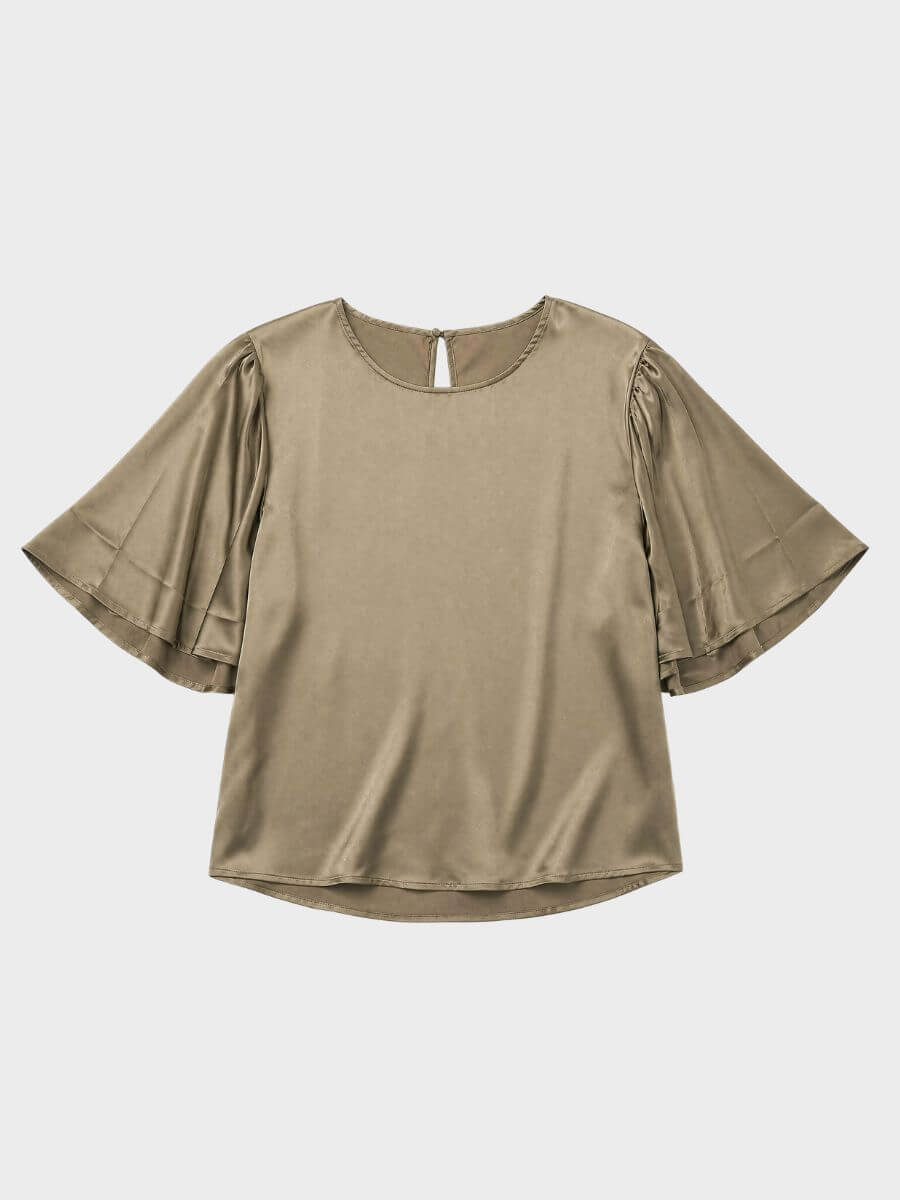 Project AJ - Rose Top - Pale Moss