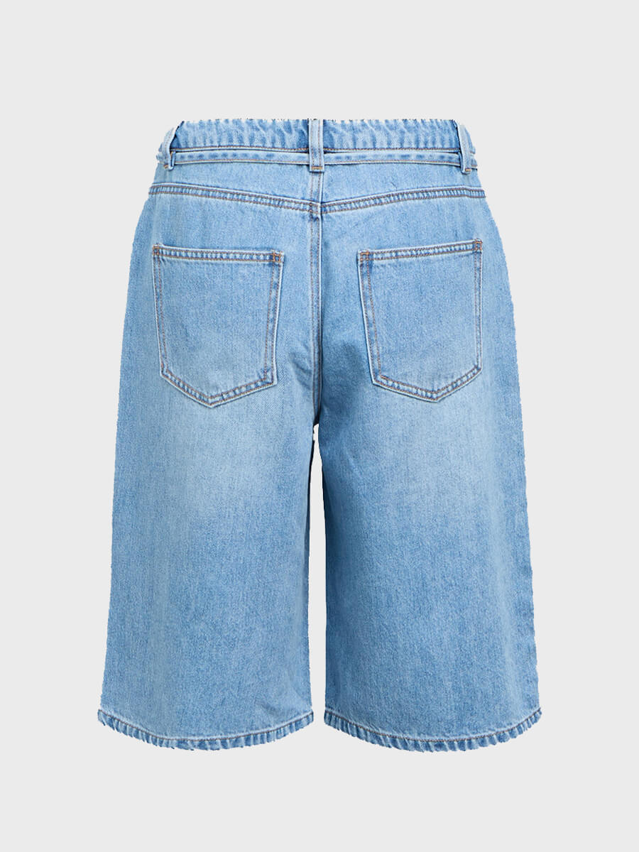OBJECT
Rosie Denim Long Shorts