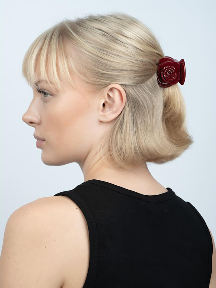 SUI AVA Rosie Mini Clip - Bordeaux