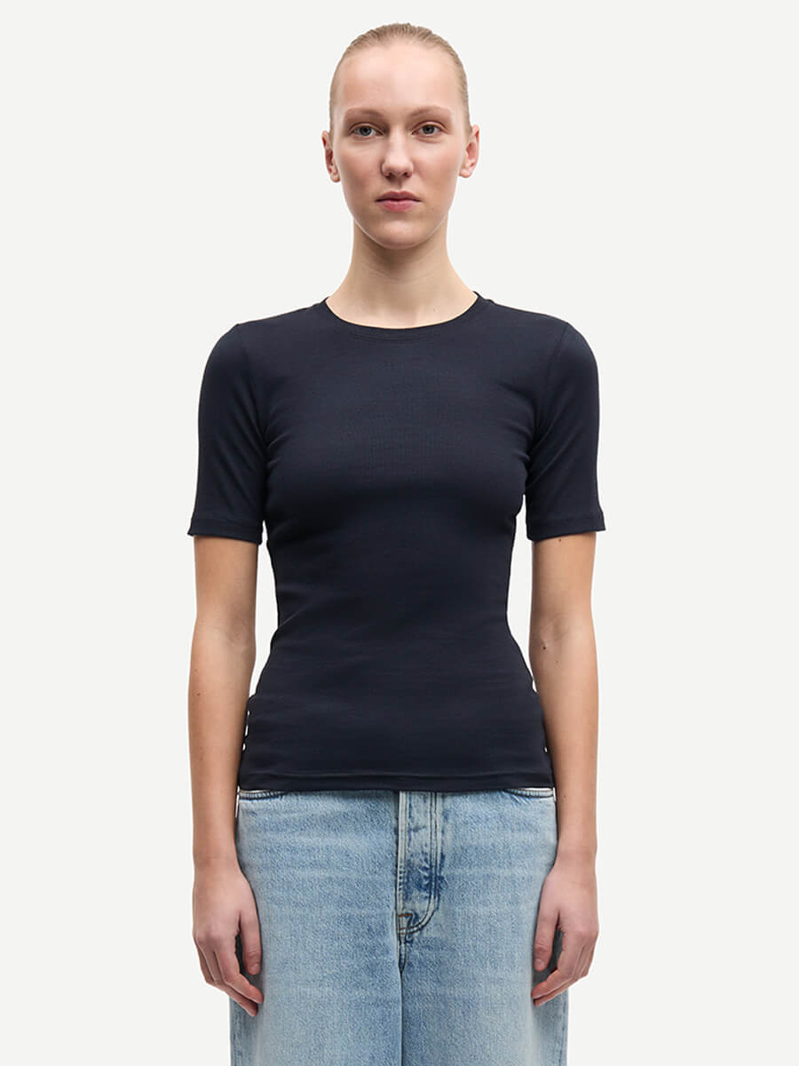 Samsoe Samsoe Saalexo T-shirt - Night Sky