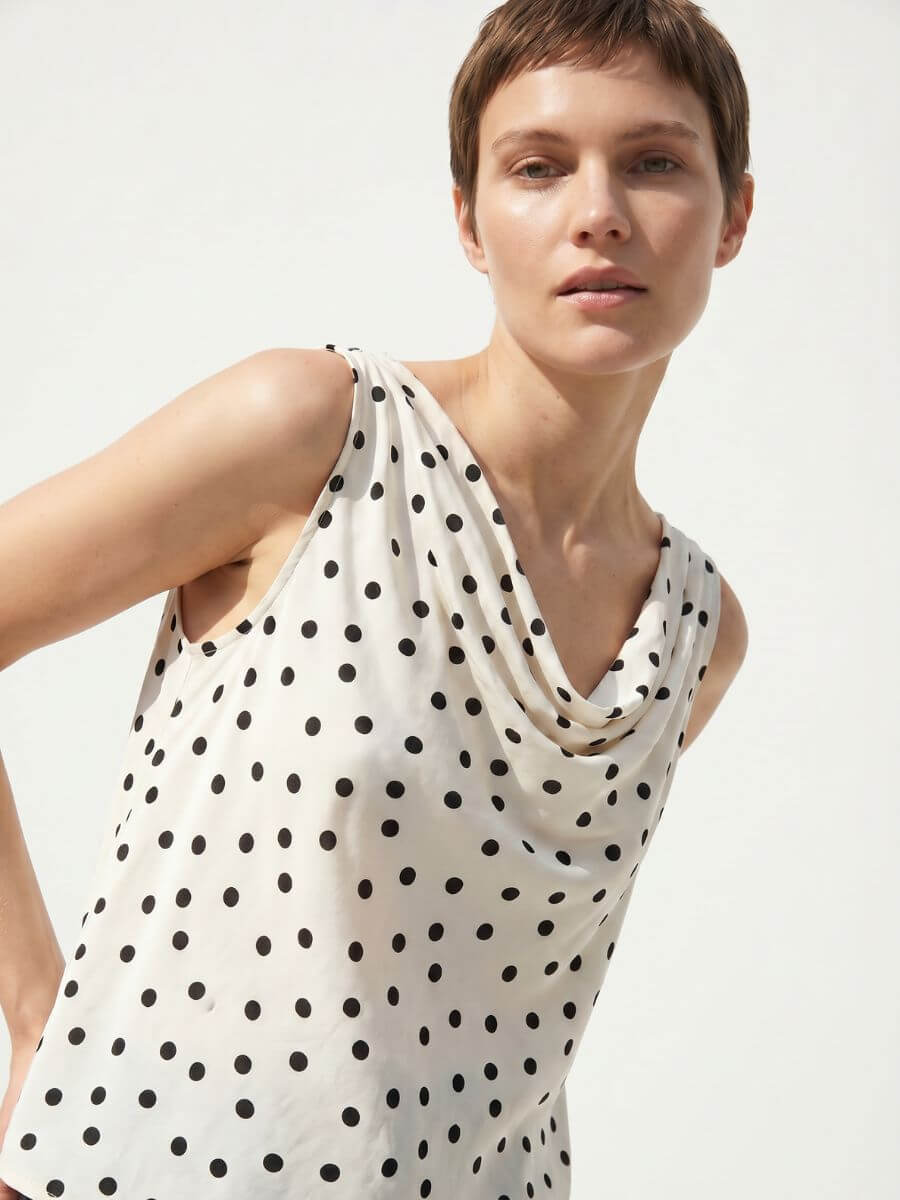 SAMSOE SAMSOE
Sapoppy Top - Drifting Dots Egret