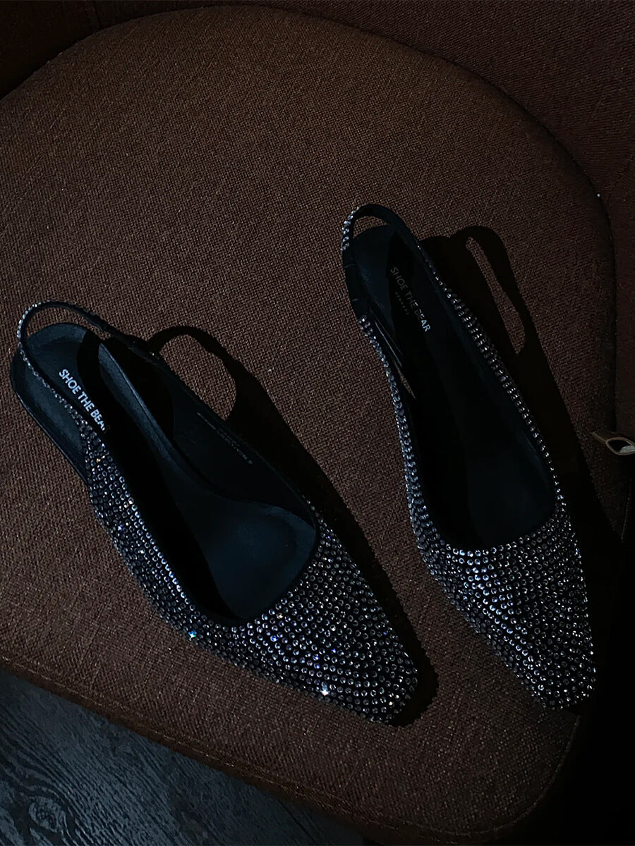 Maxine Sandal - Crystal