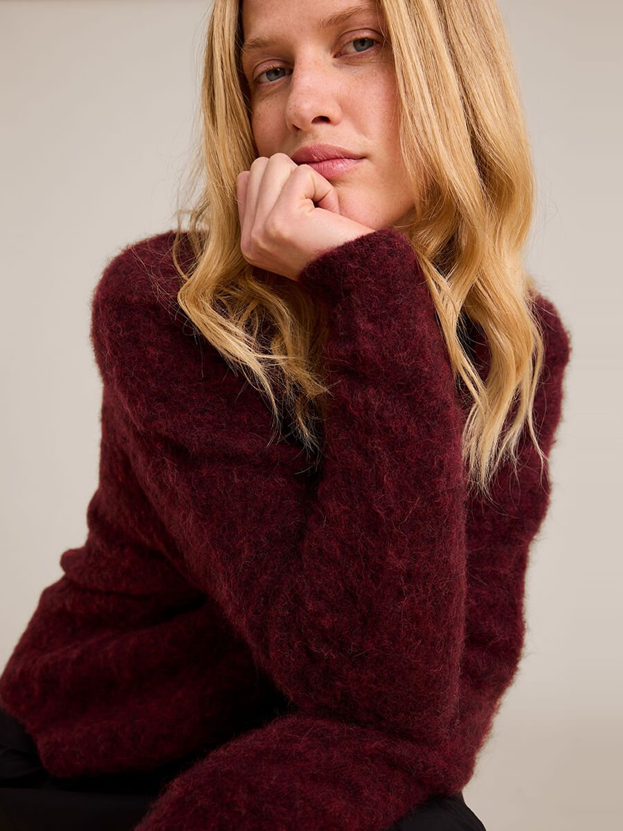 SIBIN LINNEBJERG
Fie Jumper - Burgundy