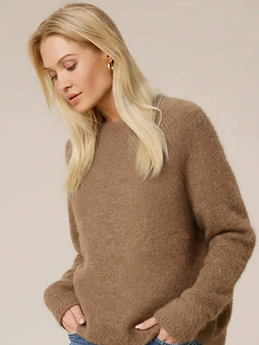 SIBIN LINNEBJERG Fie Jumper - Camel