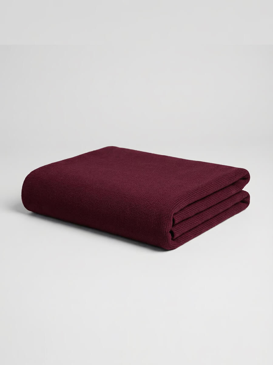 SIBIN LINNEBJERG
Merino Blanket - Burgundy