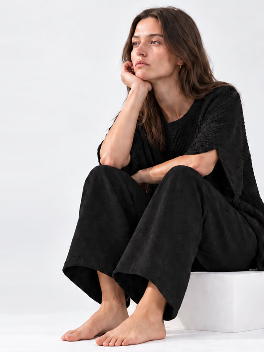 SIBIN LINNEBJERG
Mie Knit Pants - Black