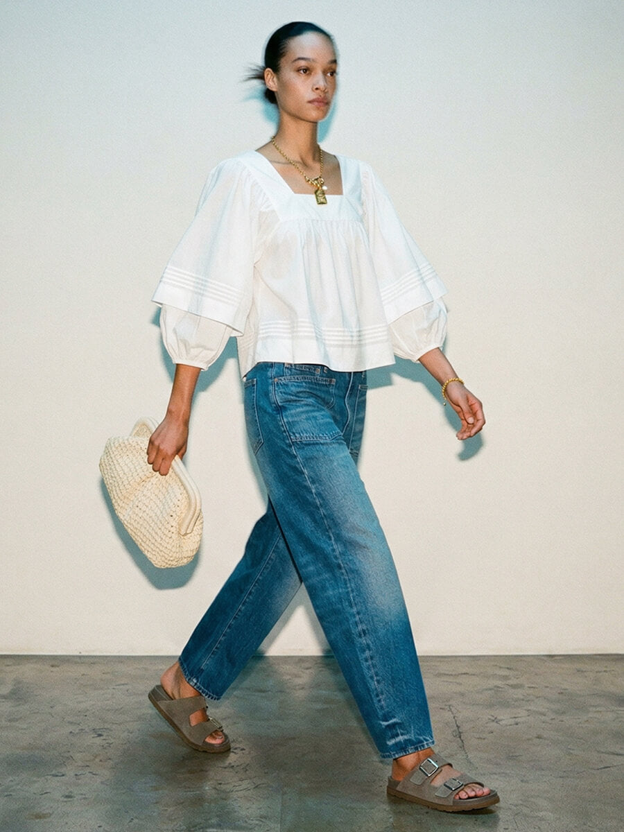 SKALL
Alice Blouse - White