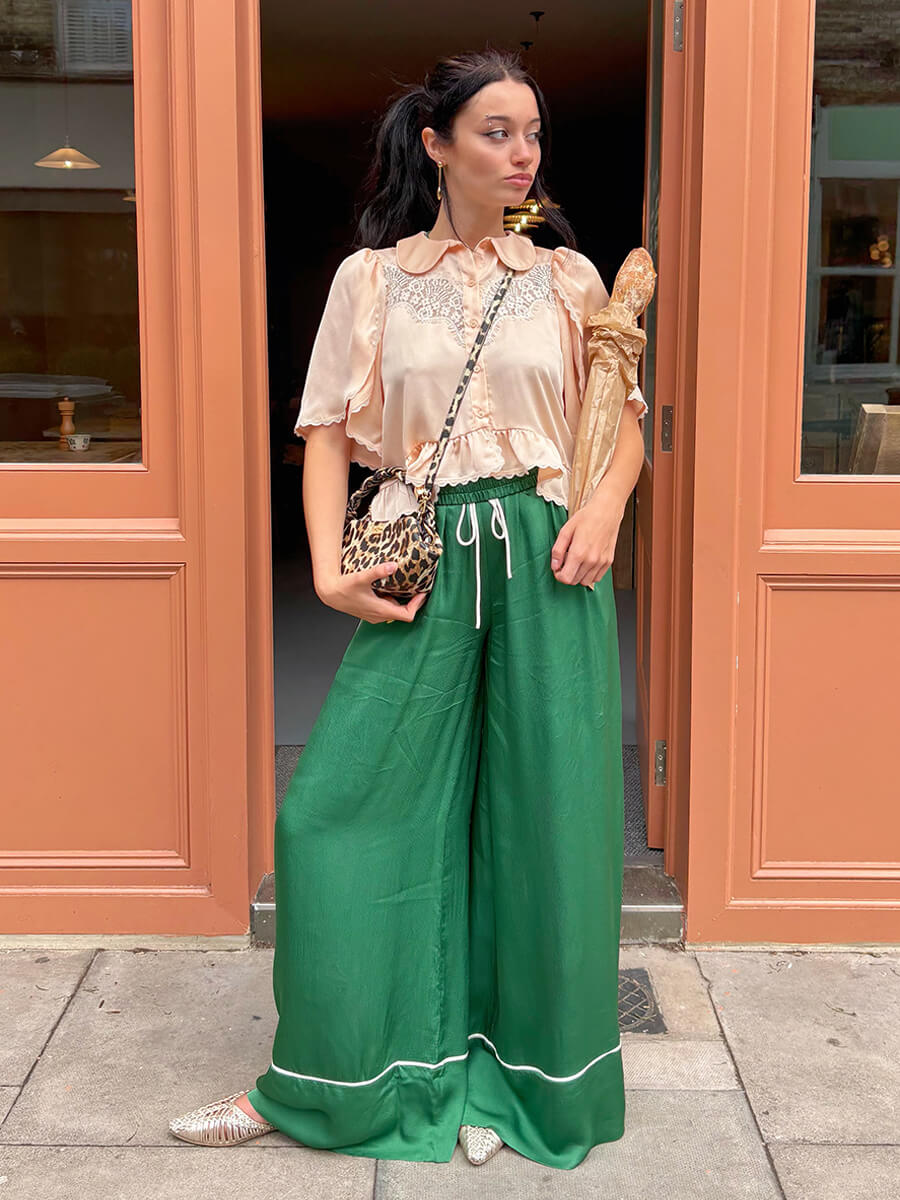 Leopard Mini Ganni Bou Bag