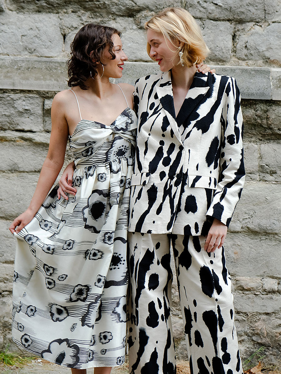 STINE-GOYA- Jesabelle Pants - Tie Dye Day Steely-Jacket-Abby-Dress