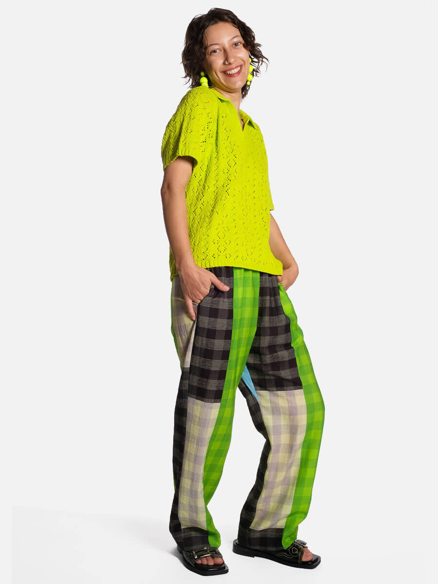 Debra Trousers - Check