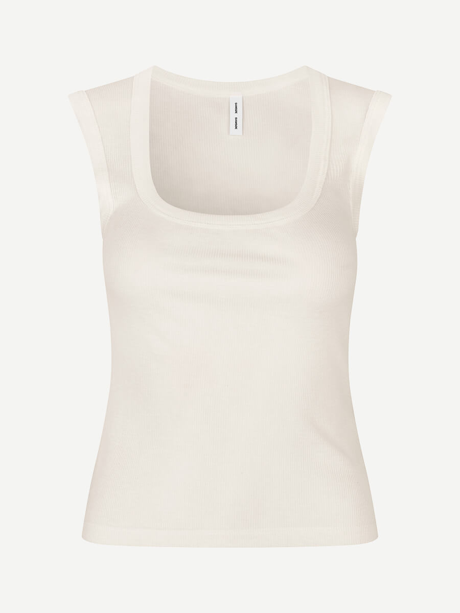 Samsoe Samsoe Sadou Tank Top - Egret