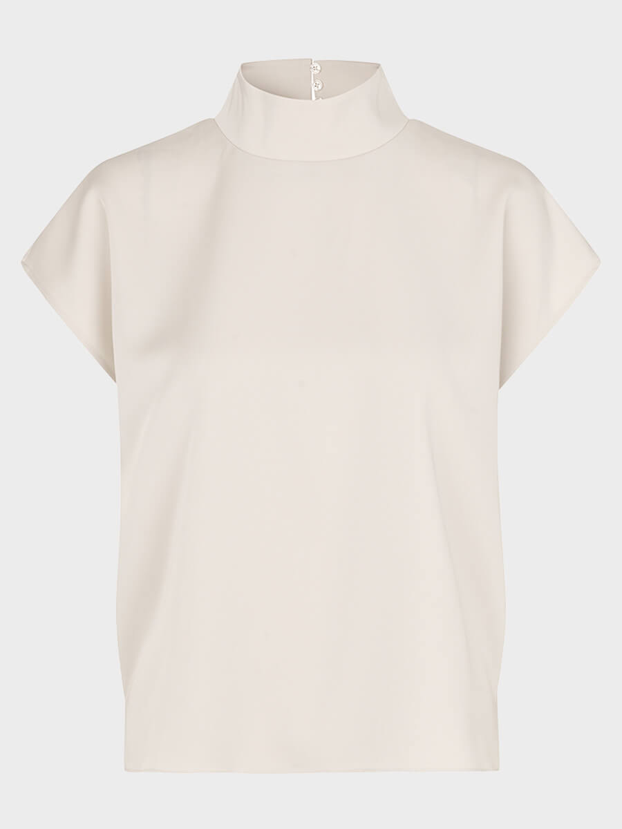 Samsoe Samsoe Sahoys Top - Pumice Stone