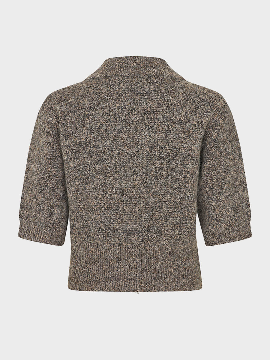 Samsoe Samsoe Sakelsie Cardigan - Fossil Melange