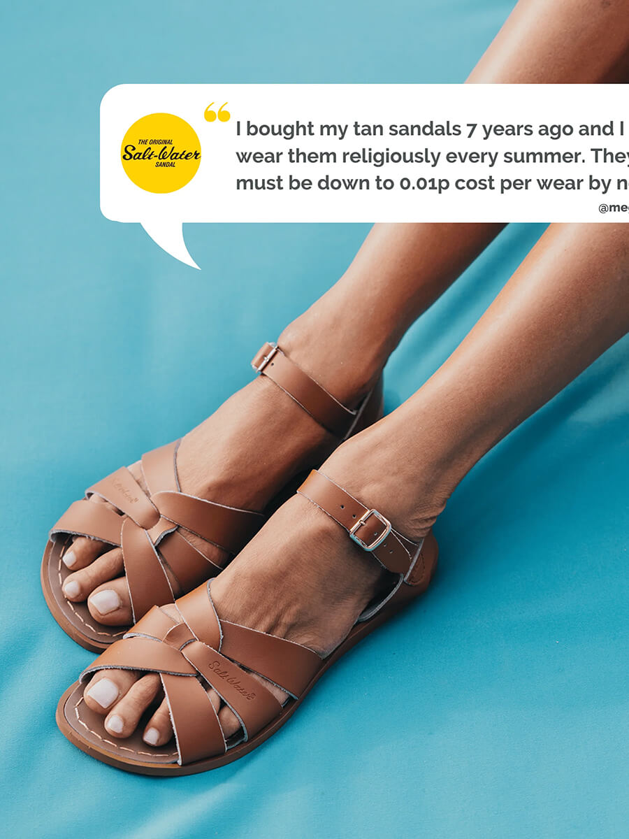 Salt Water Original Sandals - Tan