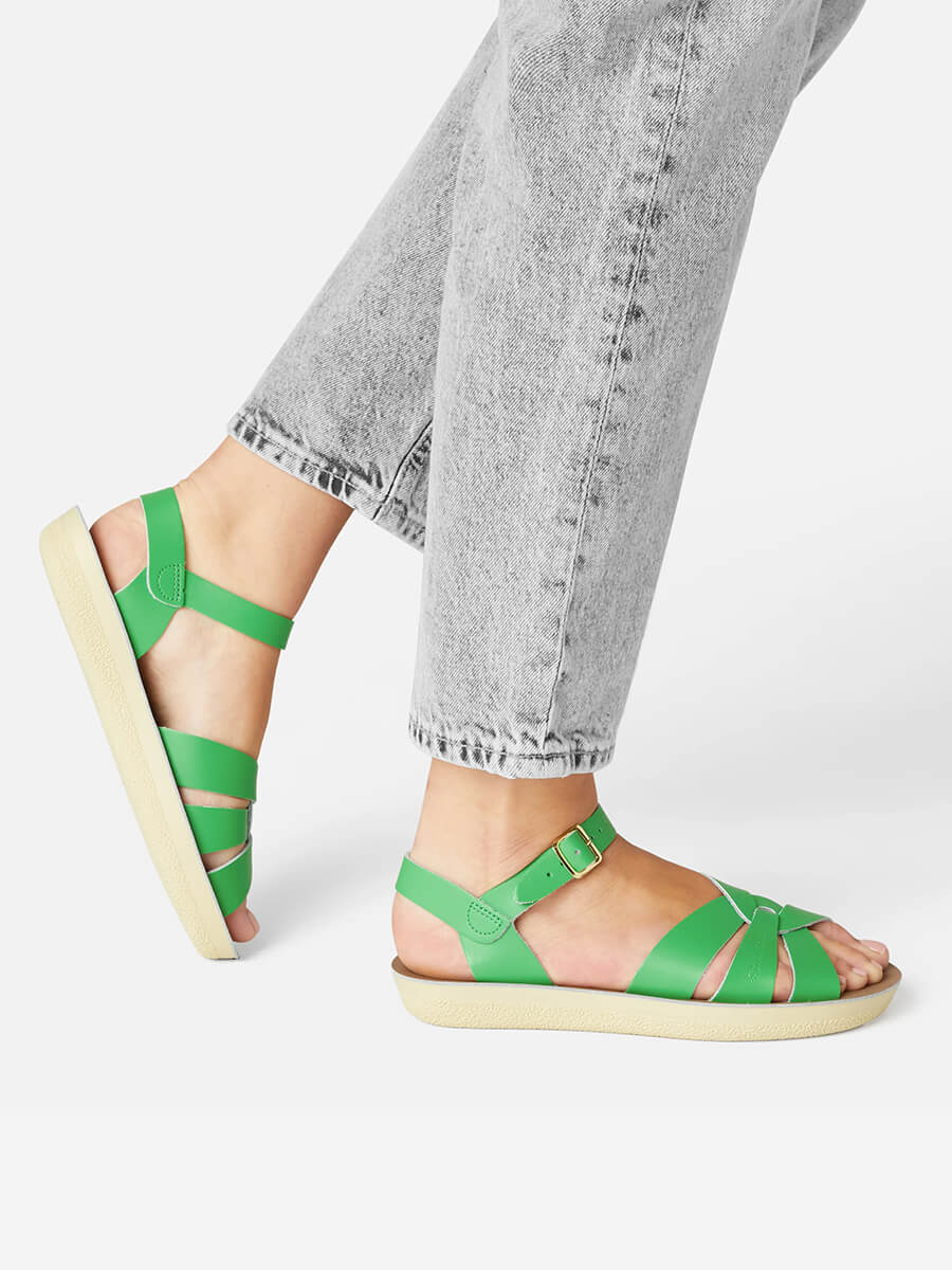 Salt Water Swimmer Kelly Sandals - Green