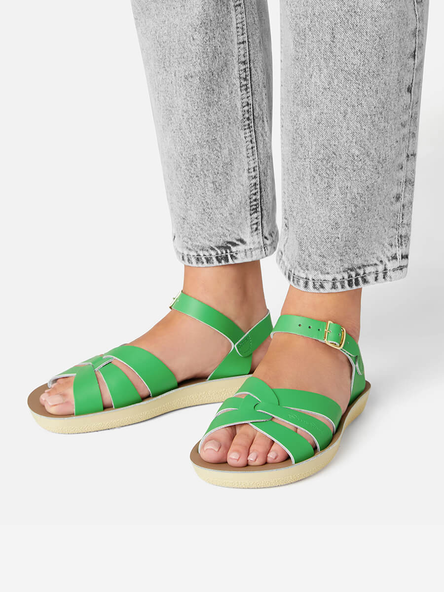 Salt Water Swimmer Kelly Sandals - Green