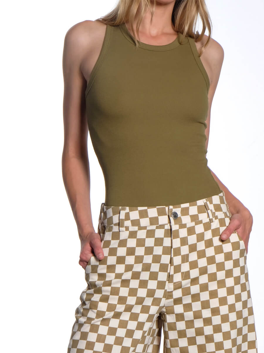 samsoe samsoe alexo-tank-olive-drab