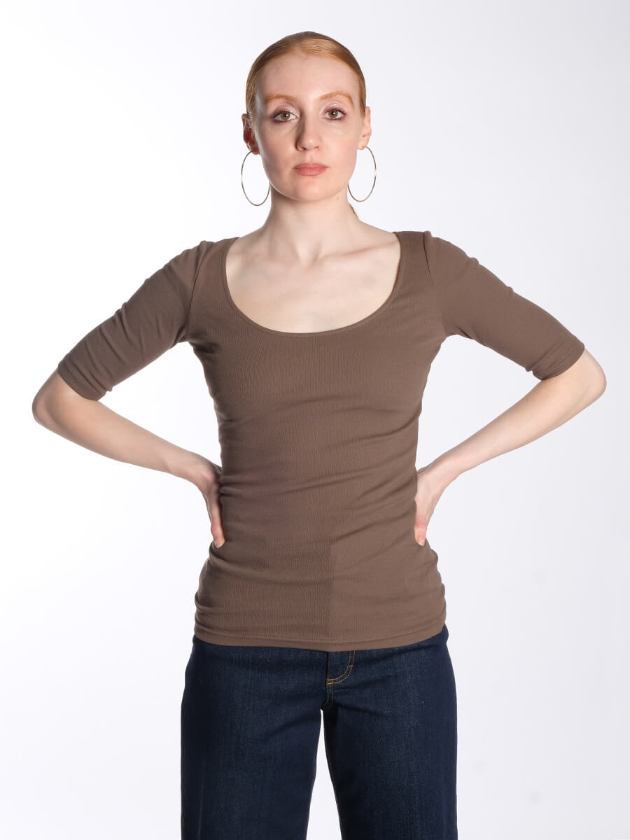Samsoe Samsoe Alexa Tee - Crocodile