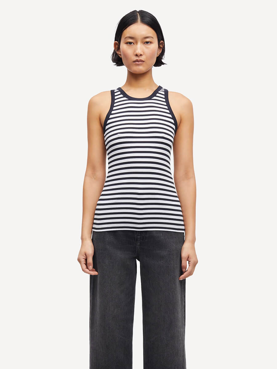 Samsoe Samsoe Alexo Tank - Night Sky Stripe