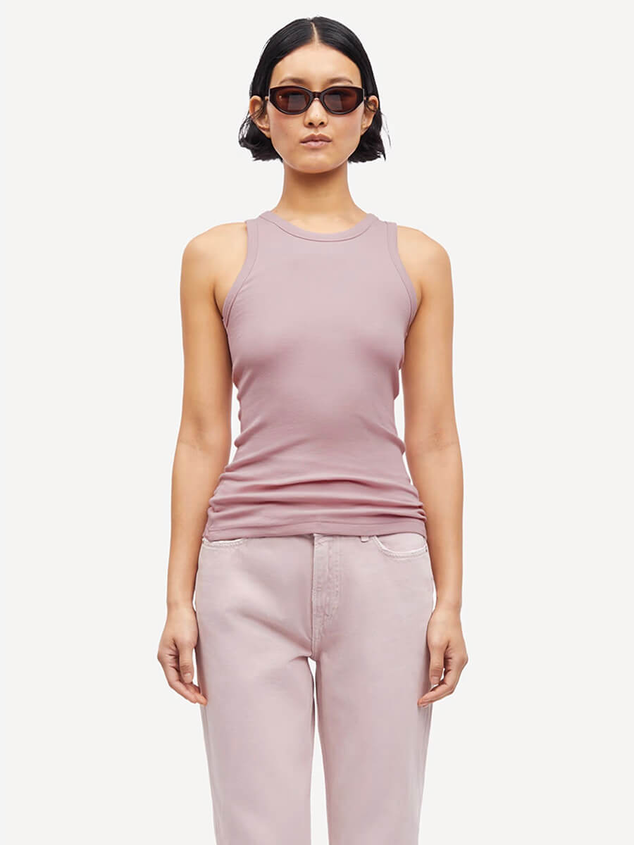 Samsoe Samsoe Alexo Tank - Violet Ice