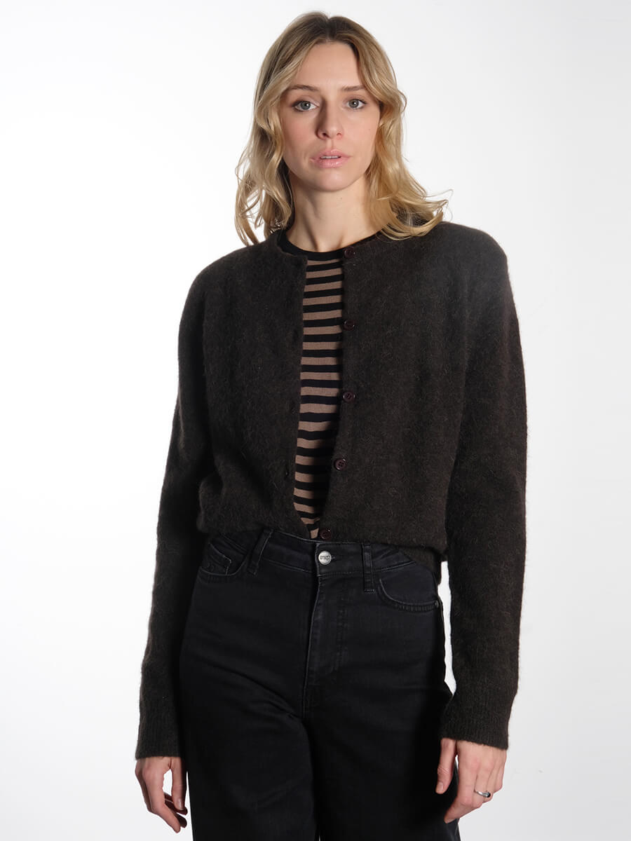 SamsoeSamsoeNorShortCardigan-ChocolateTortebb