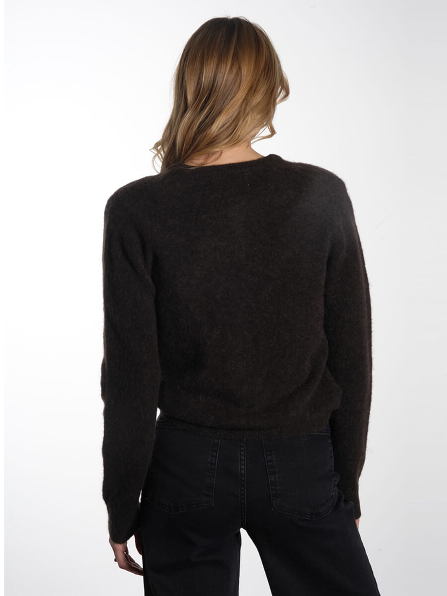 SamsoeSamsoeNorShortCardigan-ChocolateTortebb