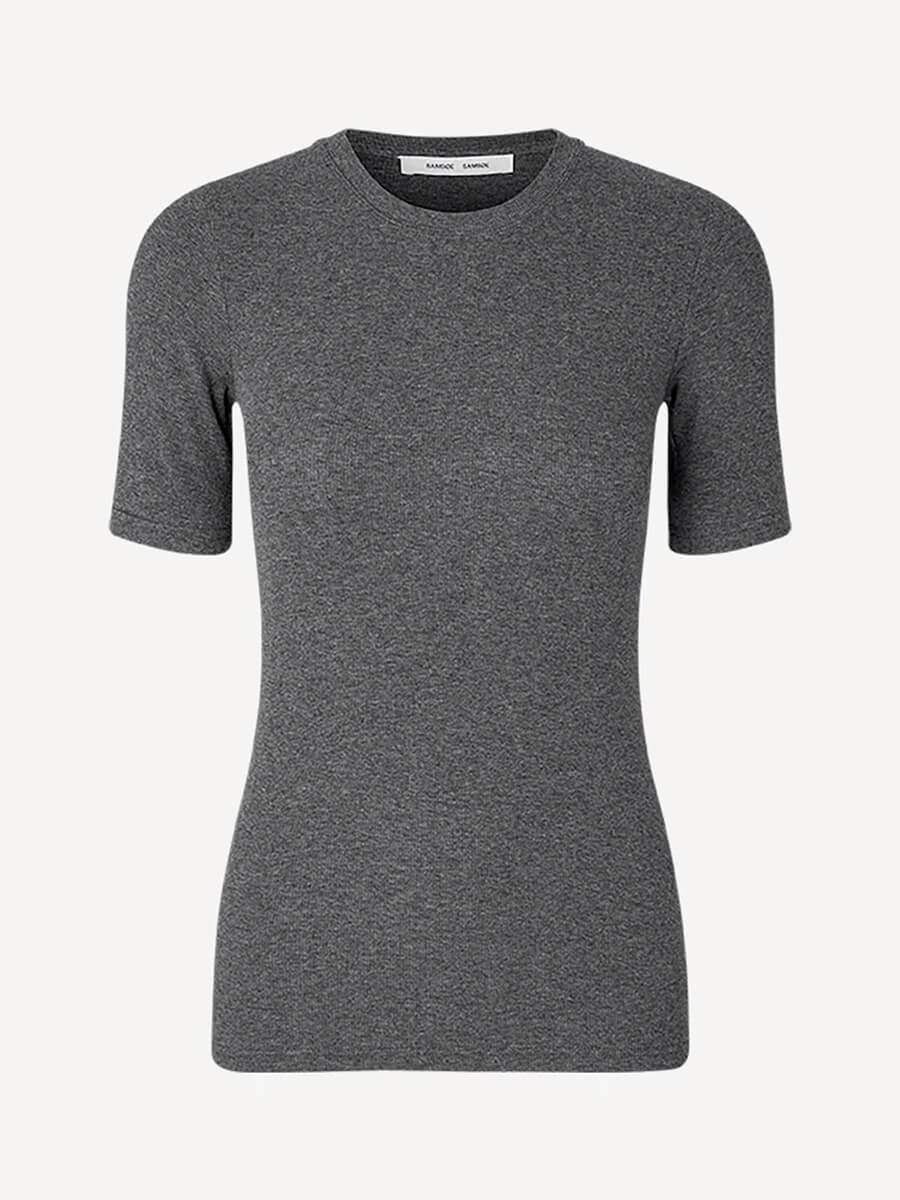 Samsoe Samsoe Saalexo T-shirt - Dark grey melange