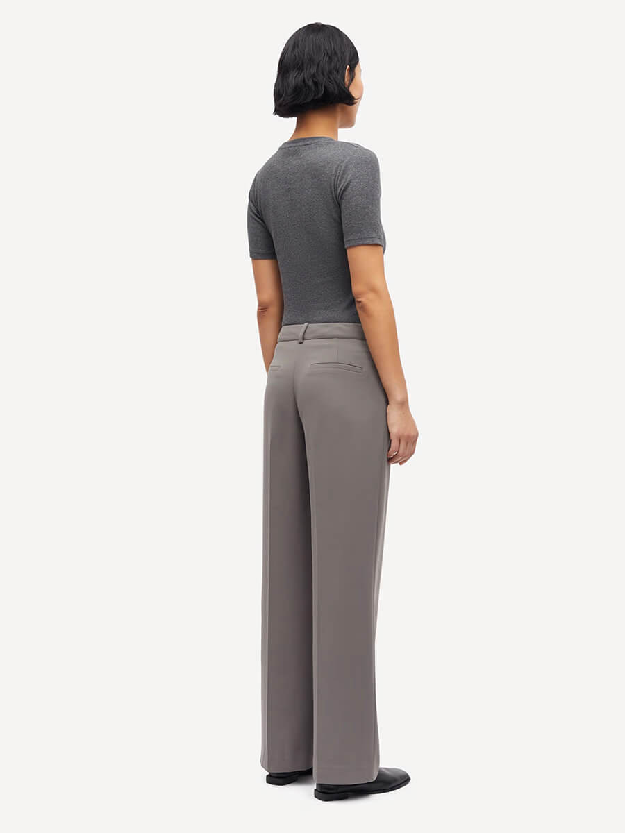 Samsoe Samsoe Saalexo T-shirt - Dark grey melange